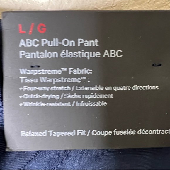 New Mens Lululemon ABC Pull On Pants in True Navy - Picture 7 of 10